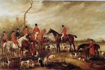 unknow artist Classical hunting fox, Equestrian and Beautiful Horses, 177. Germany oil painting art